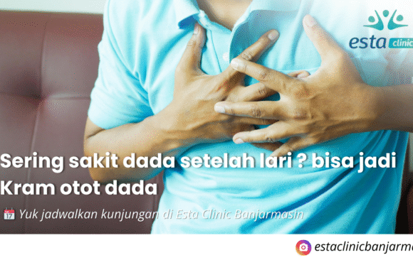 Pernah sakit dada saat olahraga ?